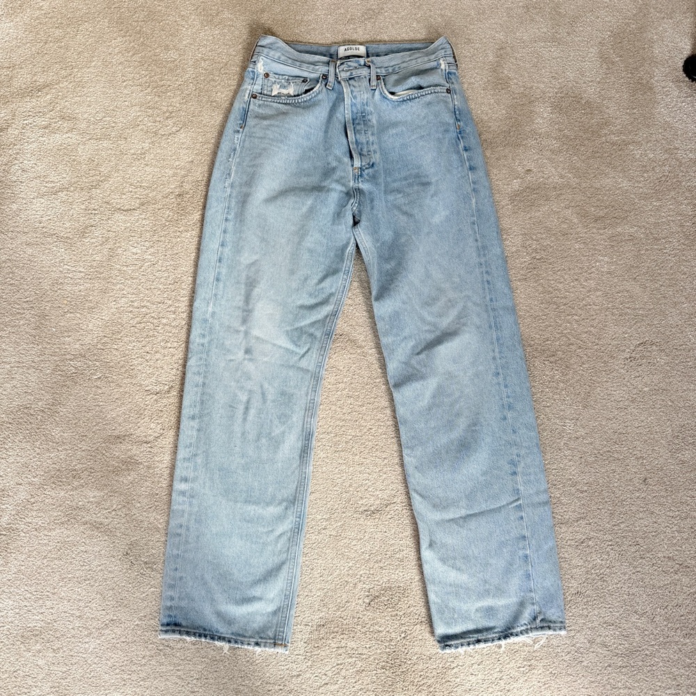 Agolde Light Blue Denim Jeans